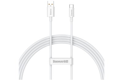 Kabel USB - USB-C BASEUS Superior 100W 1.5 m Biały