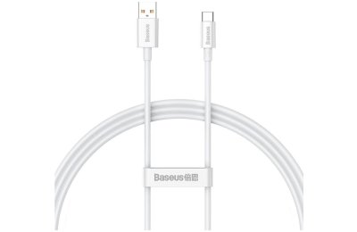 Kabel USB - USB-C BASEUS Superior 100W 1 m Biały