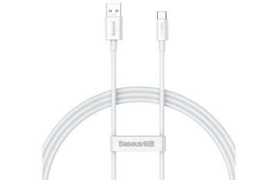 Kabel USB - USB-C BASEUS Superior Series 65W 1 m Biały