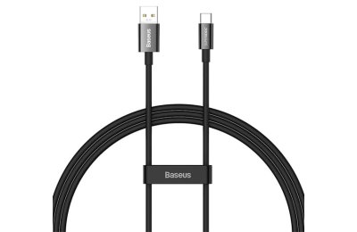 Kabel USB - USB-C BASEUS Superior Series 65W 1 m Czarny