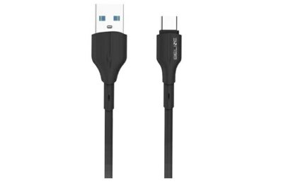 Kabel USB - USB-C BELINE BLNCBC01 25W 1 m Czarny