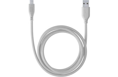 Kabel USB - USB-C CELLULARLINE Soft Max 1.2 m Szary