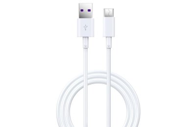 Kabel USB - USB-C DEVIA Shark 5A 1.5 m Biały