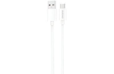 Kabel USB - USB-C DUDAO 1m 2A Biały