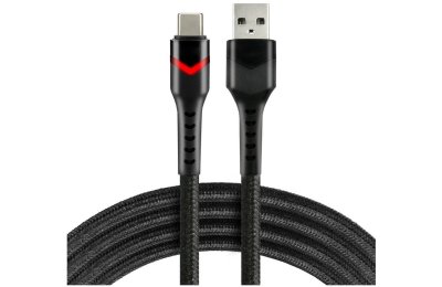 Kabel USB - USB-C EVERACTIVE CBB-2CBR 2 m Czarny