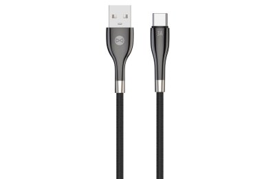 Kabel USB - USB-C FOREVER Sleek 1 m Czarny