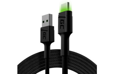 Kabel USB - USB-C GREENCELL Ray 2 m