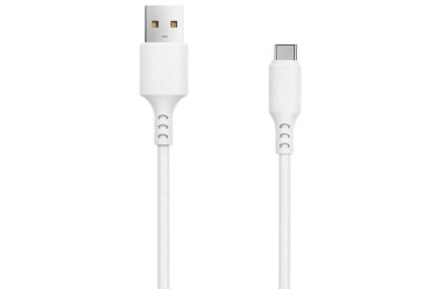 Kabel USB - USB-C SETTY New 2A 1 m Biały