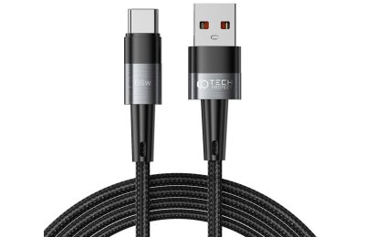 Kabel USB - USB-C TECH-PROTECT UltraBoost 66W/6A 2 m Szary