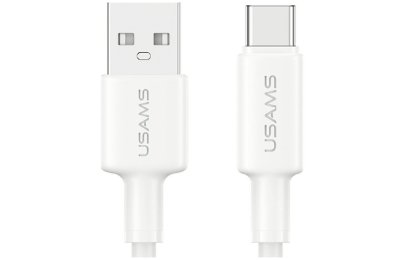 Kabel USB - USB-C USAMS U90 18W 1 m Biały