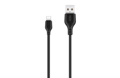 Kabel USB - USB-C XO NB103 2.1A 1 m Czarny