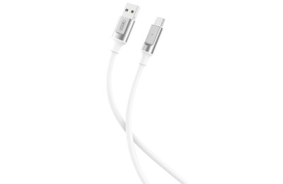 Kabel USB - USB-C XO NB251 6A 1 m Biały