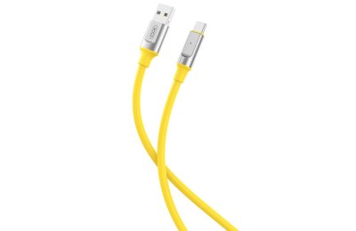Kabel USB - USB-C XO NB251 6A 1 m Żółty
