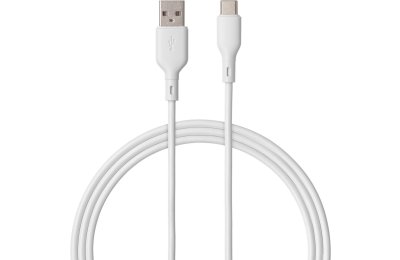 Kabel USB - USB Typ-C QUALO Recycling QRC-AC-00 1.5 m Biały
