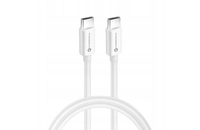 Szybki kabel do laptopa USB C do USB C QC 4.0 3A/20V PD 60W 3m biały do tel