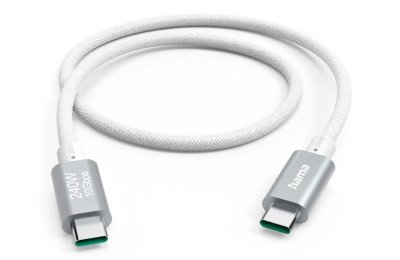 USB Typ-C - USB Typ-C HAMA 201724 240W 1.5 m Biały