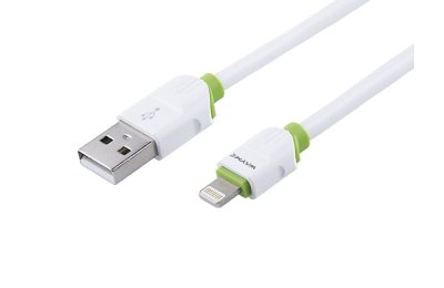 Wayme kabel do ładowania i synchronizacji, silikonowy okrągły, 100 cm, USB > Lightning