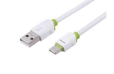 Wayme kabel do ładowania i synchronizacji, silikonowy okrągły, 100 cm, USB > USB-C