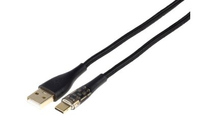 Wayme kabel do ładowania i synchronizacji, w oplocie z mikrofibry, 120 cm, USB > USB-C, max 30W