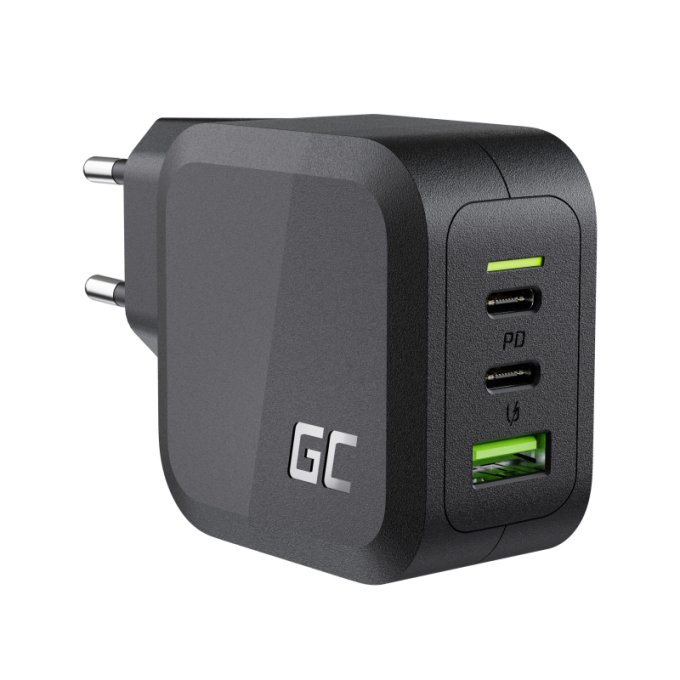 Green Cell PowerGaN 65 W 2x USB-C + USB-A