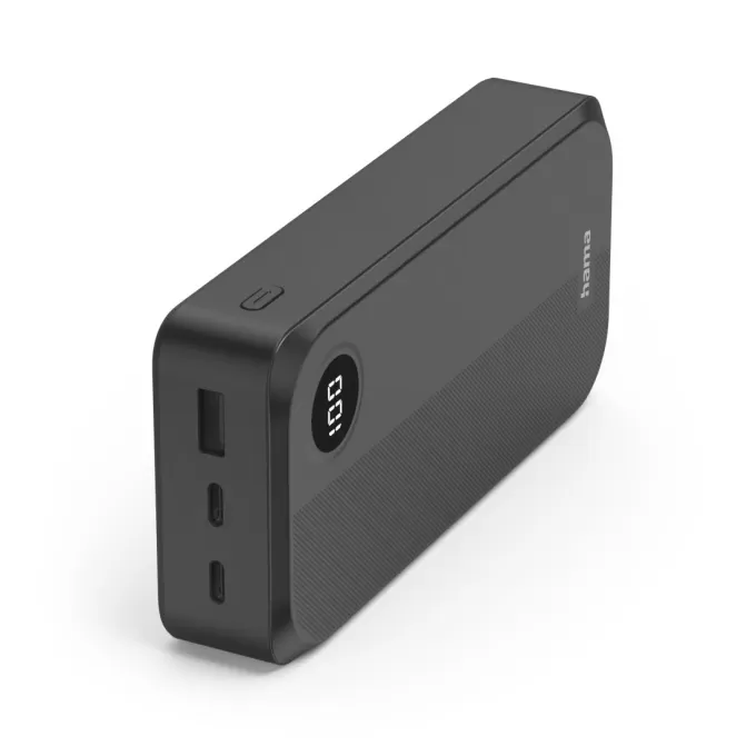 Hama 20000 mAh 3 wyjścia 2x USB-C USB-A czarny