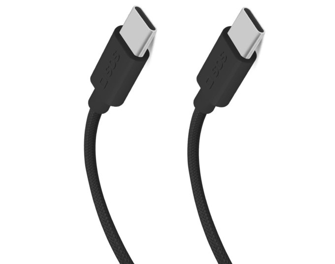 Kabel SBS USB-C - USB-C 60W 1.5m Czarny