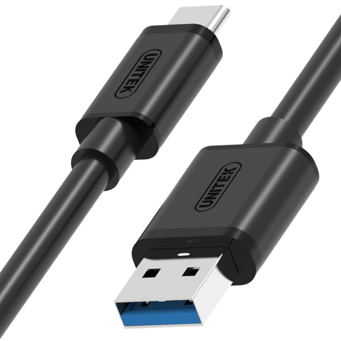 UNITEK USB-A - USB-C 1 m